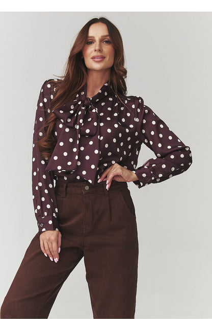  Chemise manche longue model 220781 Makadamia 