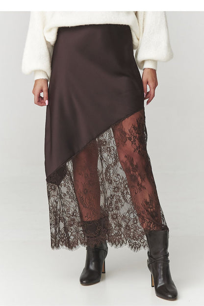  Jupe model 220785 Makadamia 