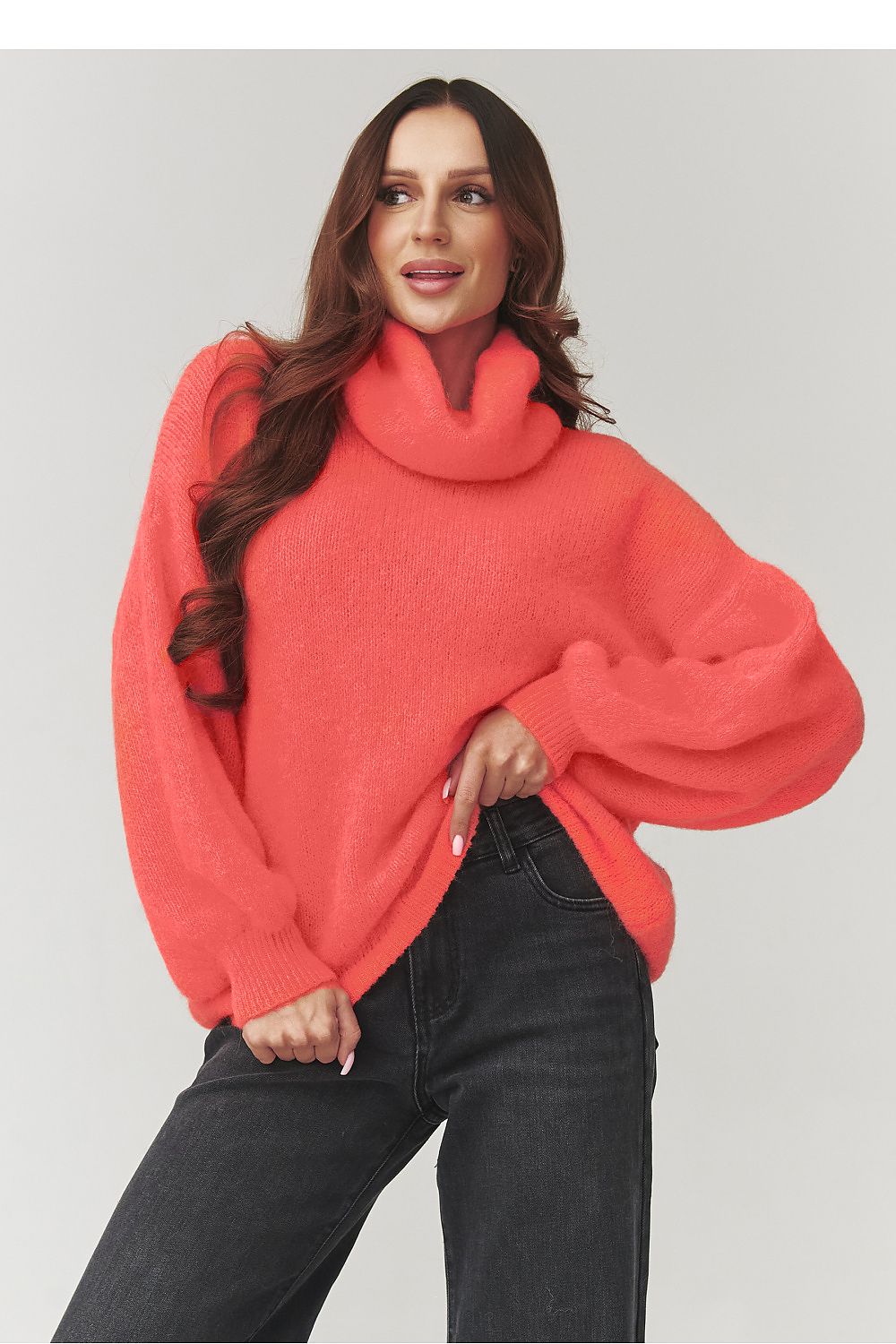  Col roulé model 220792 Makadamia 