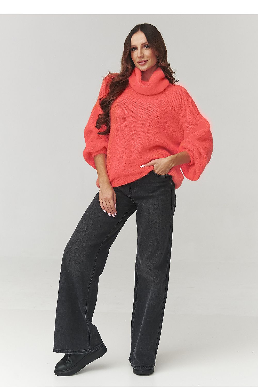  Col roulé model 220792 Makadamia 