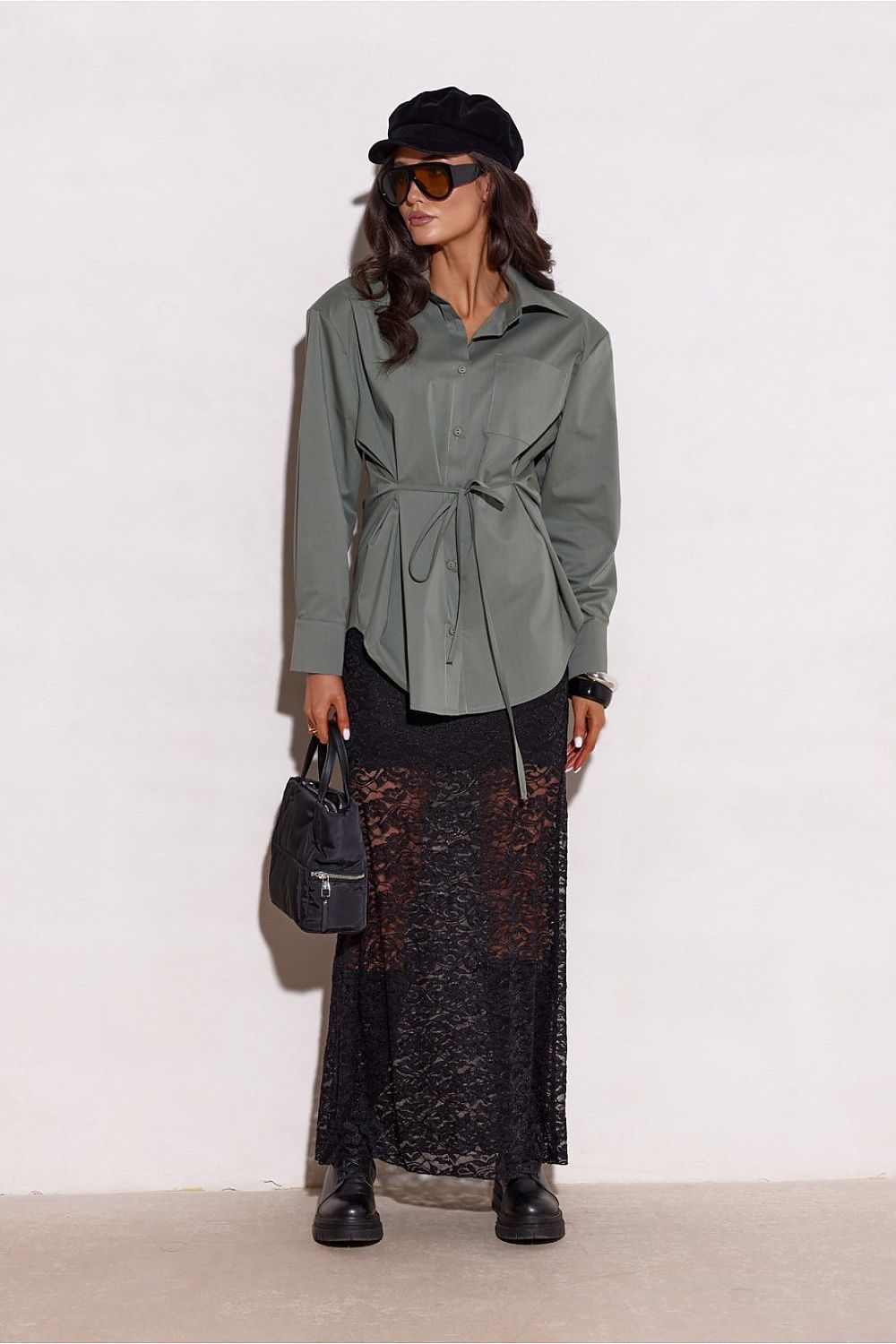  Chemise manche longue model 220906 Roco Fashion 