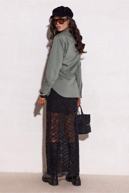  Chemise manche longue model 220906 Roco Fashion 