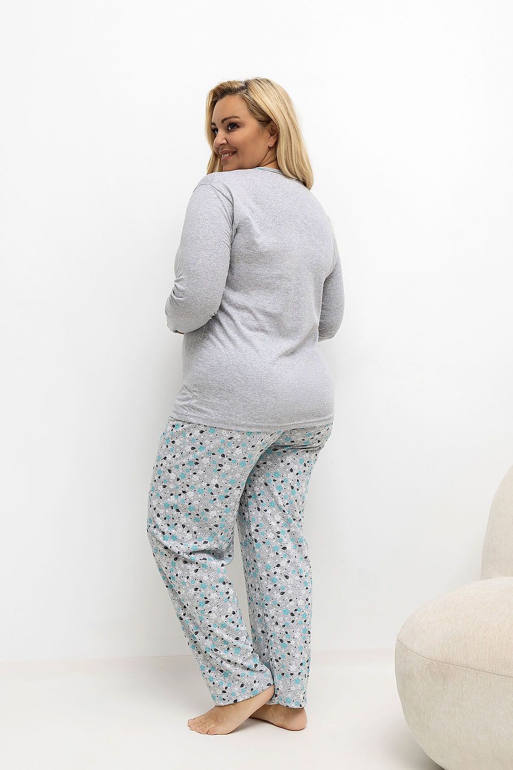  Pyjama Taille Plus model 221182 Forever Pink 