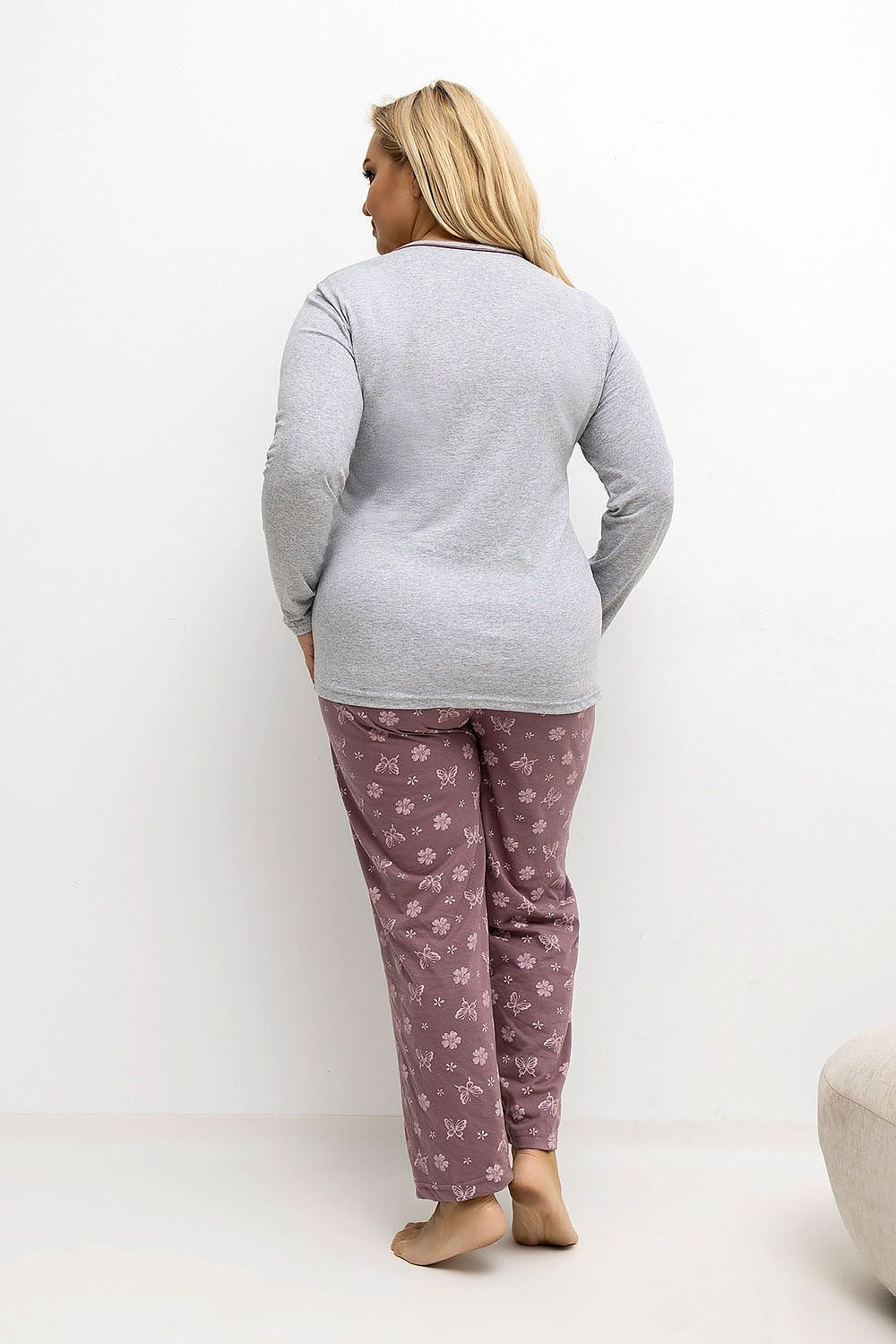  Pyjama Taille Plus model 221187 Forever Pink 