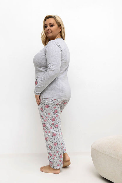  Pyjama Taille Plus model 221194 Forever Pink 