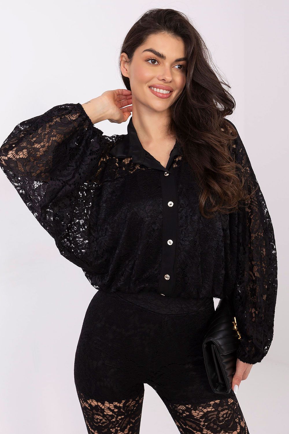  Chemise manche longue model 221295 Italy Moda 
