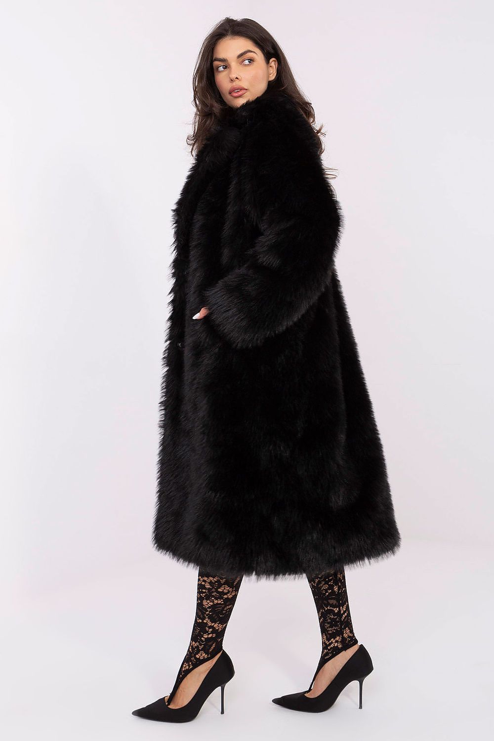  Manteau model 221417 Factory Price 