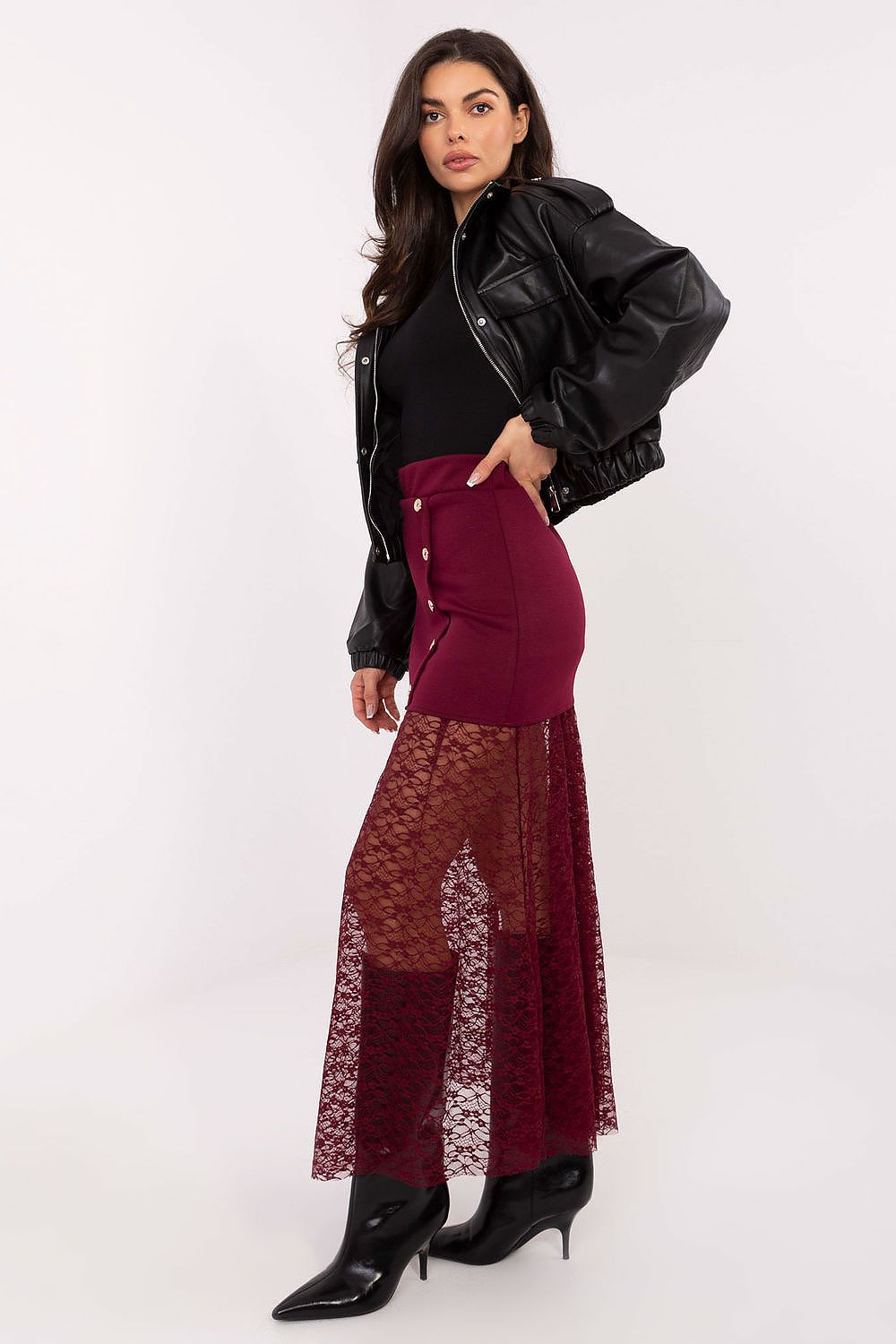  Jupe longue model 221593 Italy Moda 