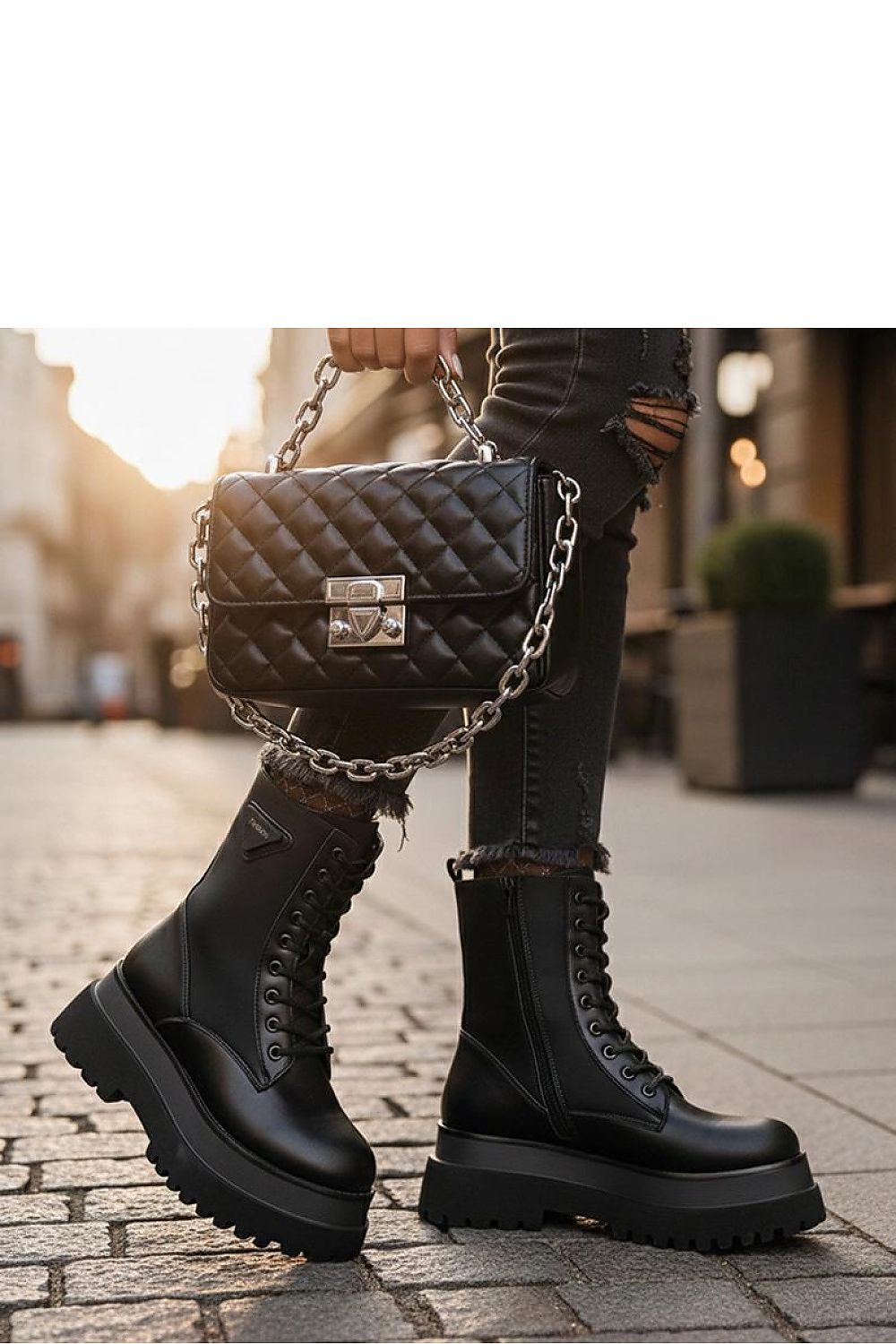  Bottes à plateforme model 222046 Solea 