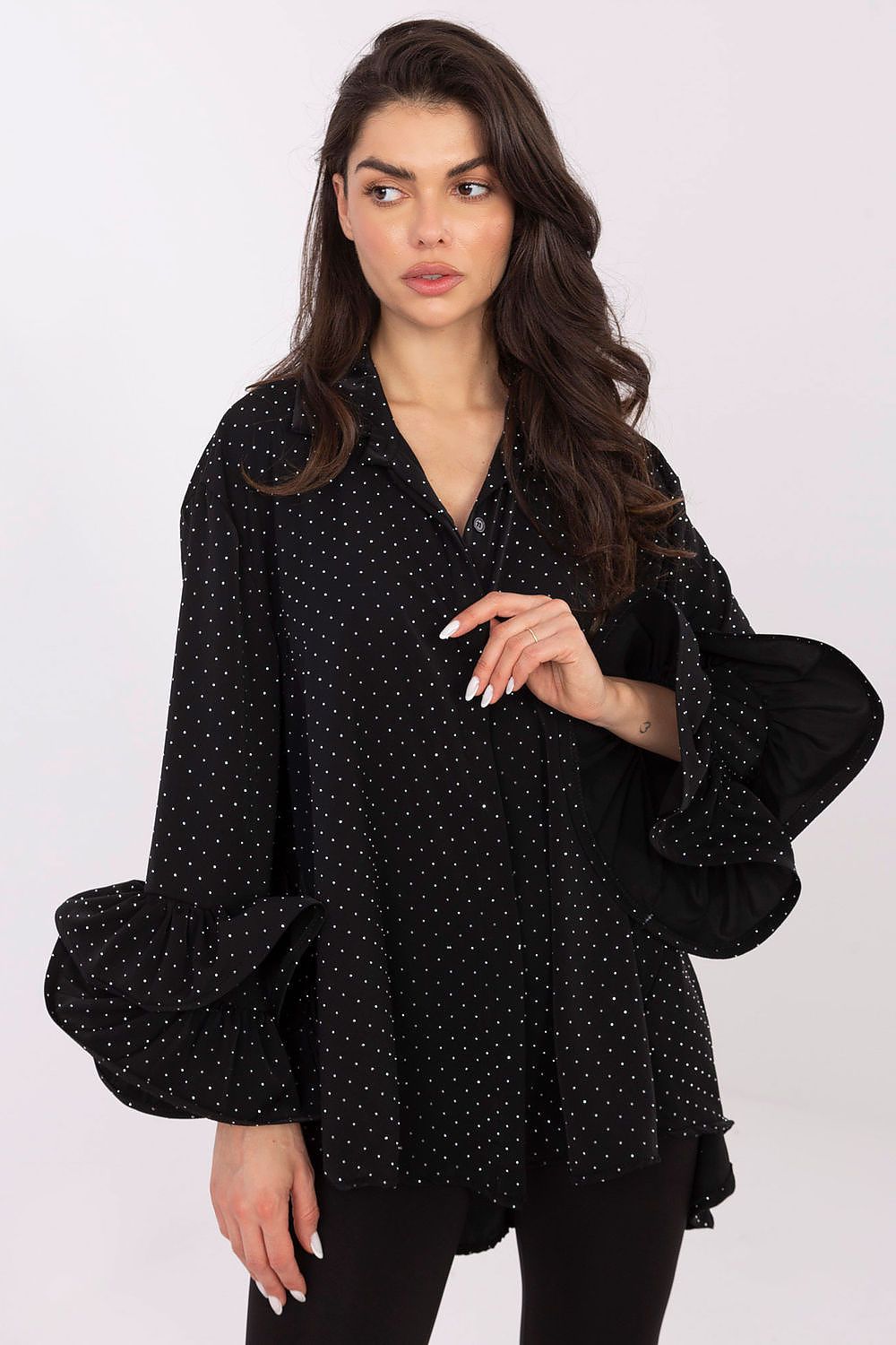  Chemise manche longue model 222313 Italy Moda 