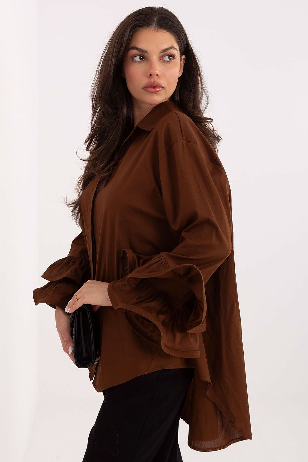 Chemise manche longue model 222314 Italy Moda 