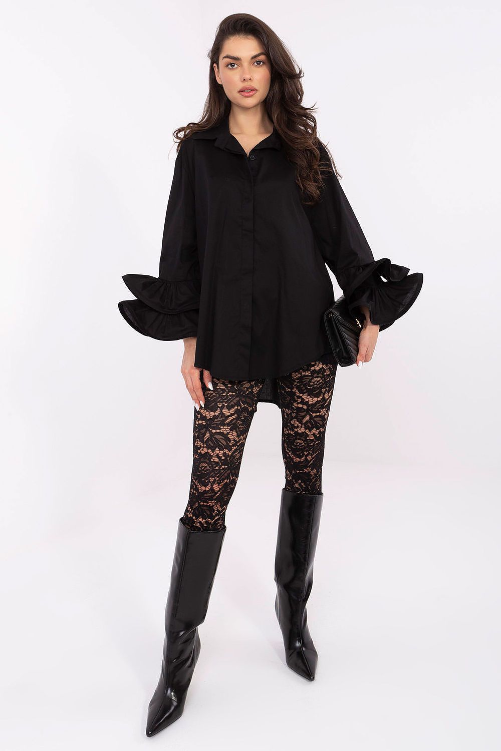  Chemise manche longue model 222316 Italy Moda 