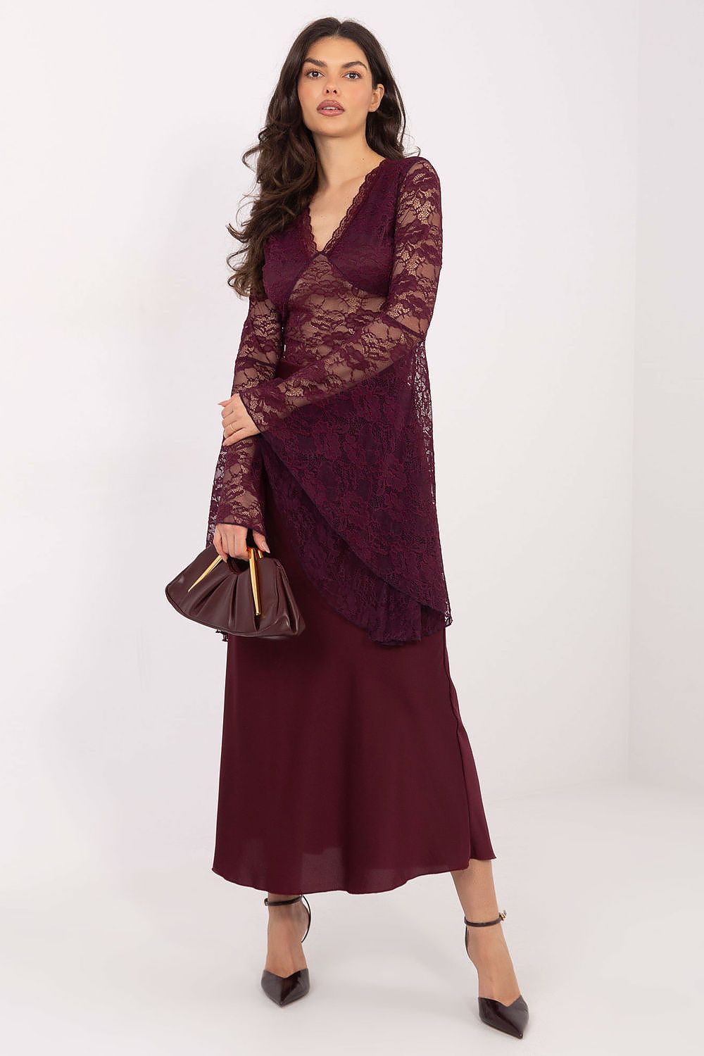  Blouse en dentelle model 222813 Factory Price 