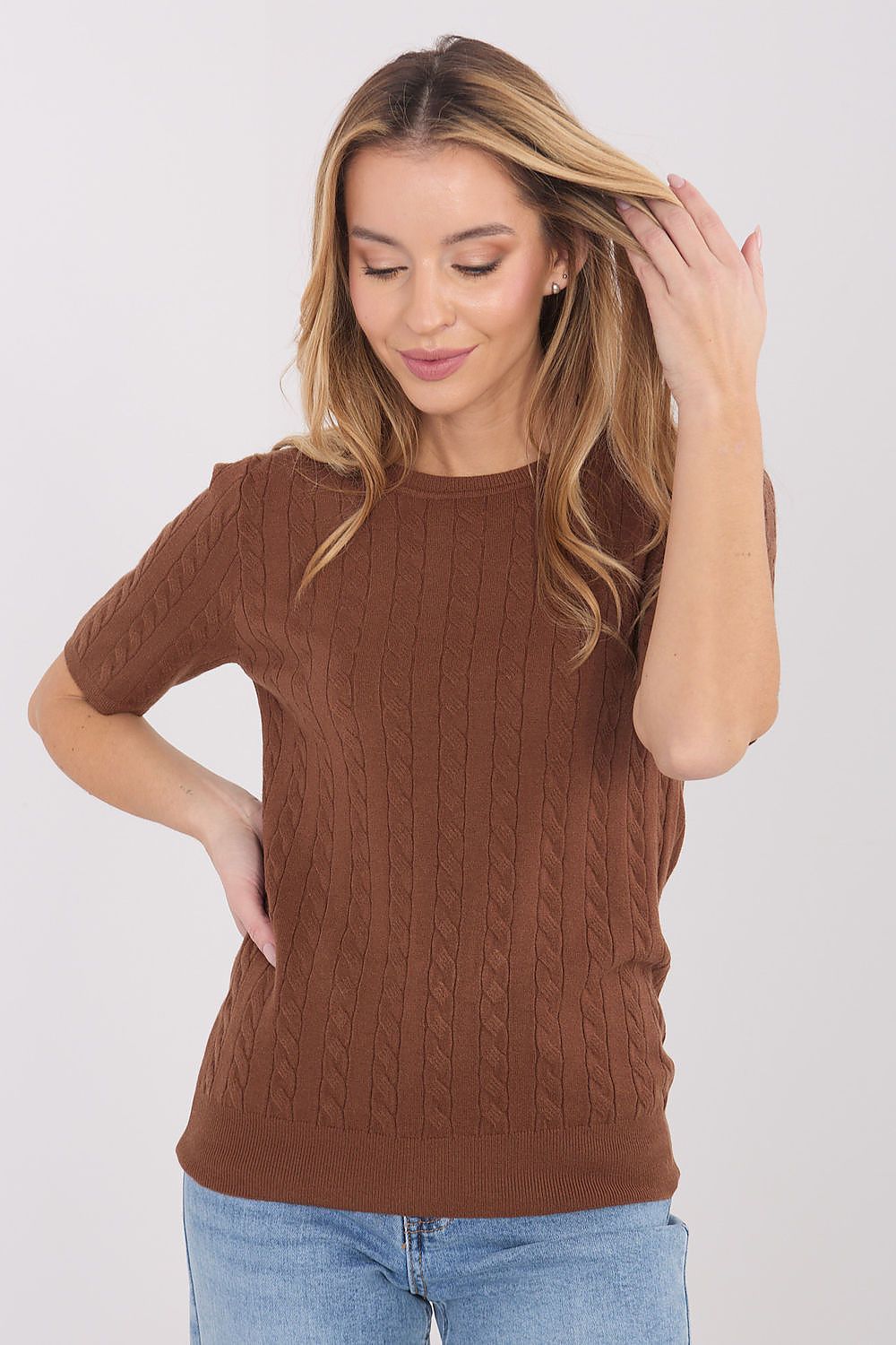  Pull à manches courtes model 222831 Factory Price 