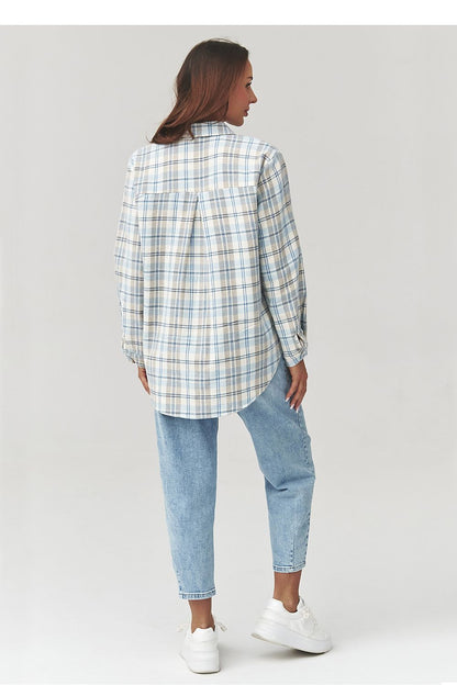  Chemise manche longue model 223229 Makadamia 