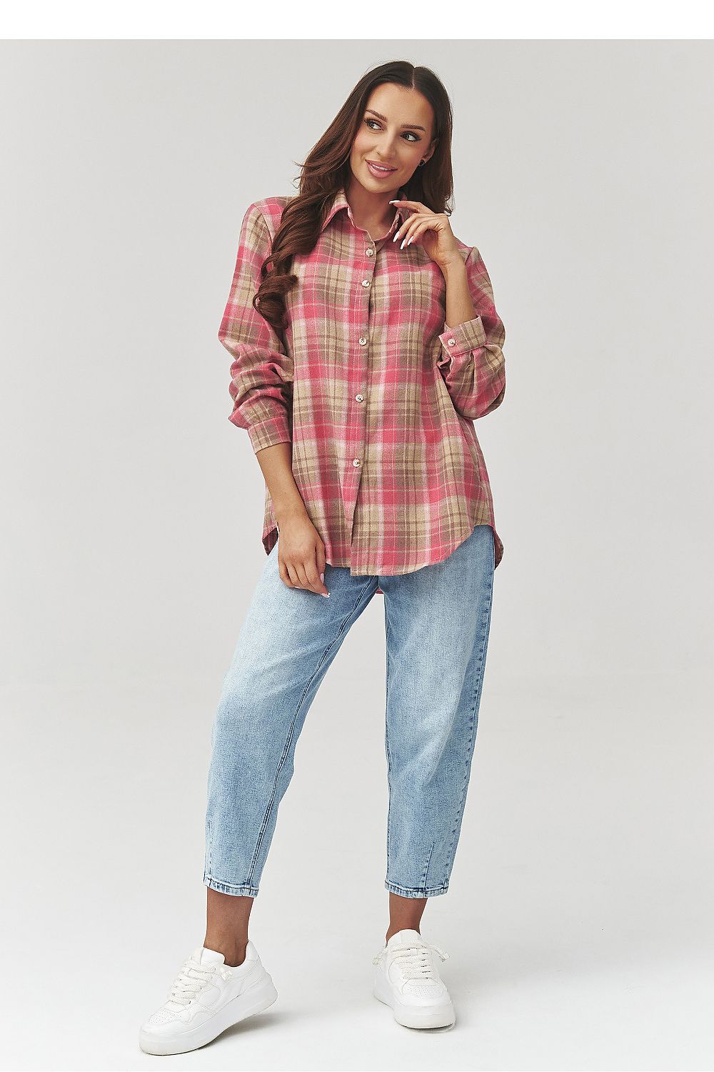  Chemise manche longue model 223231 Makadamia 