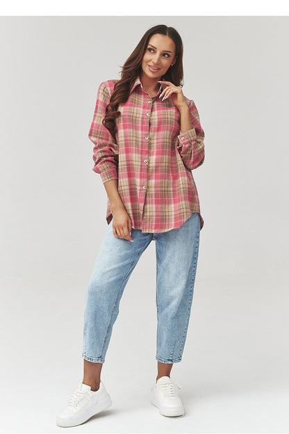  Chemise manche longue model 223231 Makadamia 