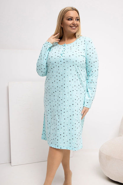  Chemise de nuit Plus Size model 223302 Forever Pink 