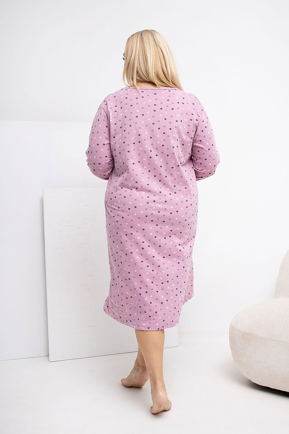  Chemise de nuit Plus Size model 223303 Forever Pink 