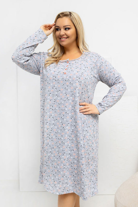  Chemise de nuit Plus Size model 223307 Forever Pink 