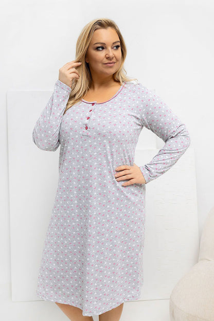  Chemise de nuit Plus Size model 223309 Forever Pink 