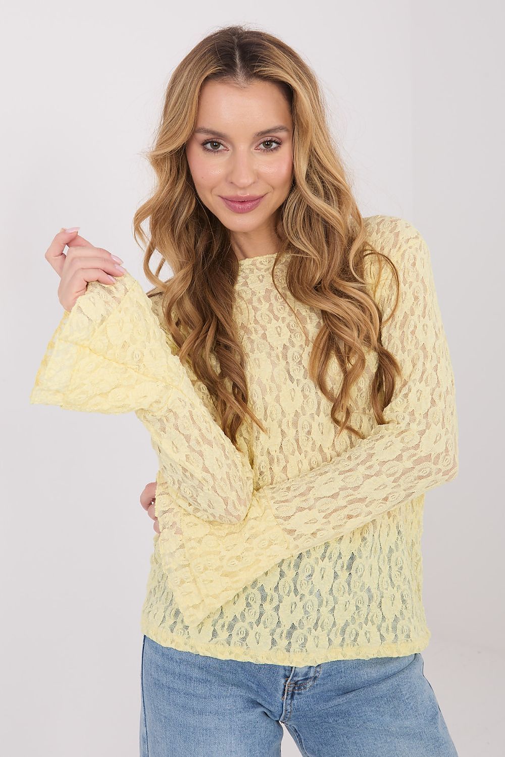  Blouse en dentelle model 223406 Italy Moda 