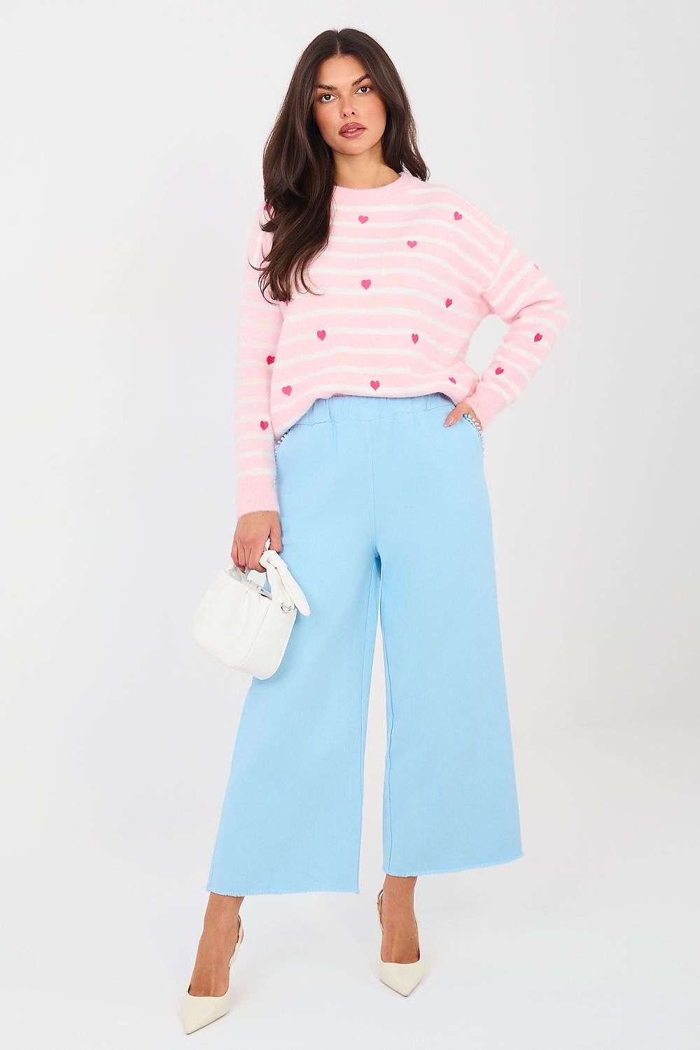  Pantalon femme model 223768 Italy Moda 