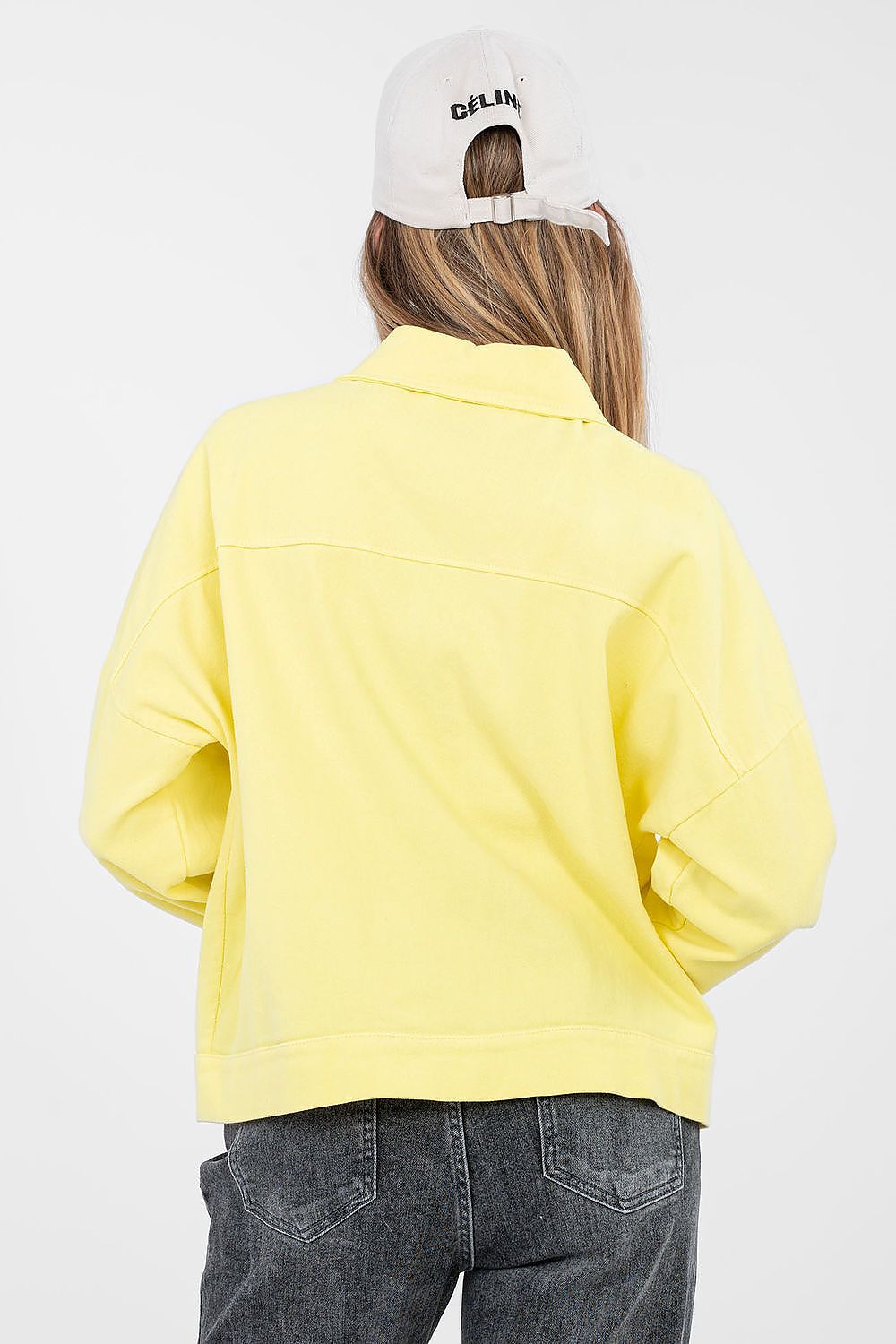  Veste en jean model 223817 Rue Paris 