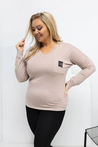  Chemisier grande taille model 223933 Relevance 