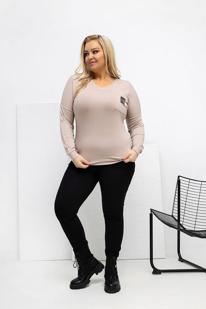  Chemisier grande taille model 223933 Relevance 