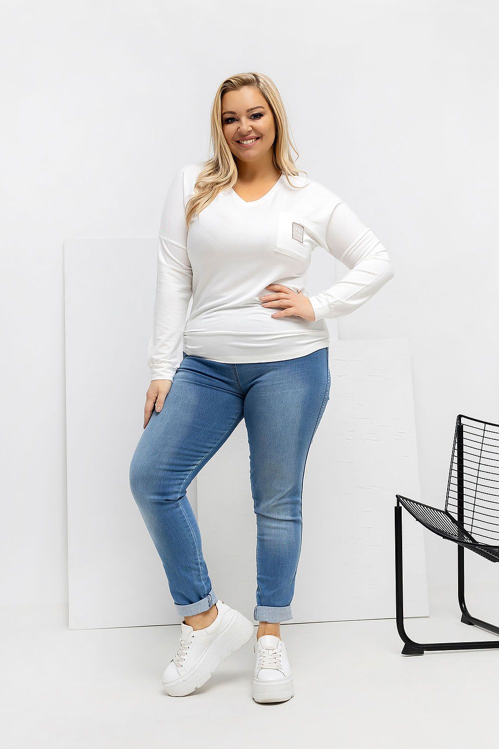  Chemisier grande taille model 223934 Relevance 
