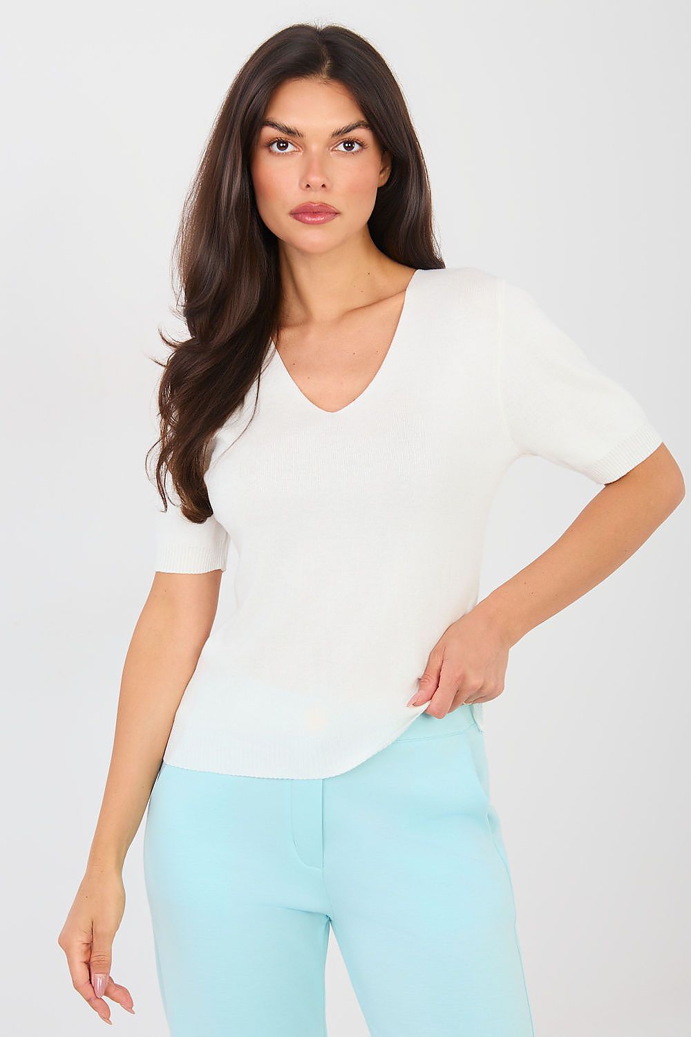 Pull à manches courtes model 224000 Factory Price 