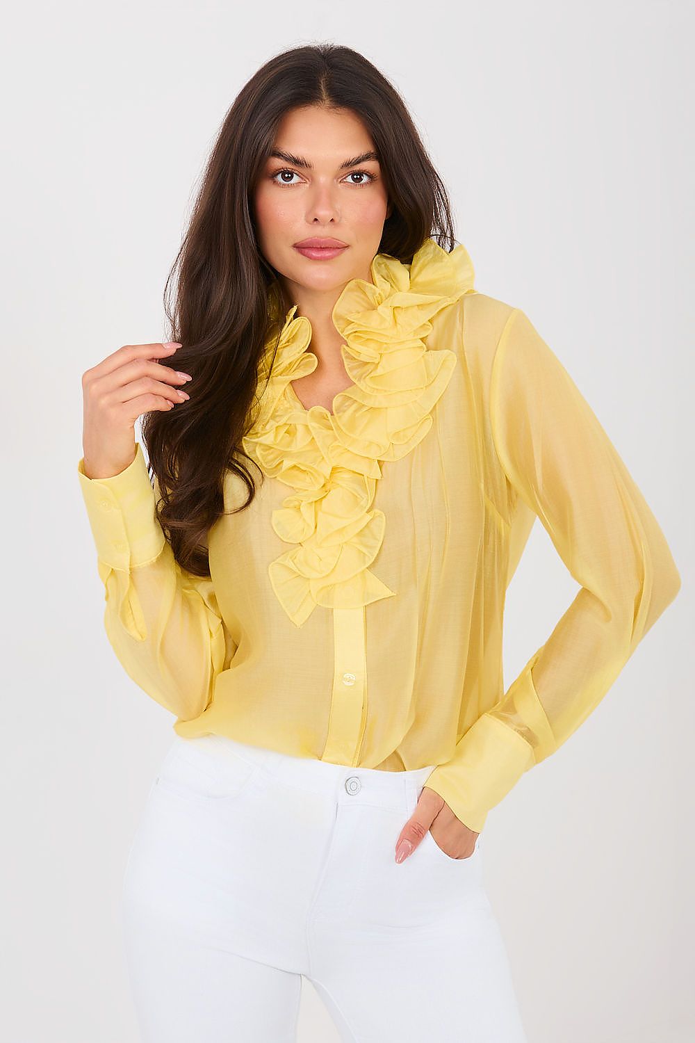  Chemise manche longue model 224133 Factory Price 