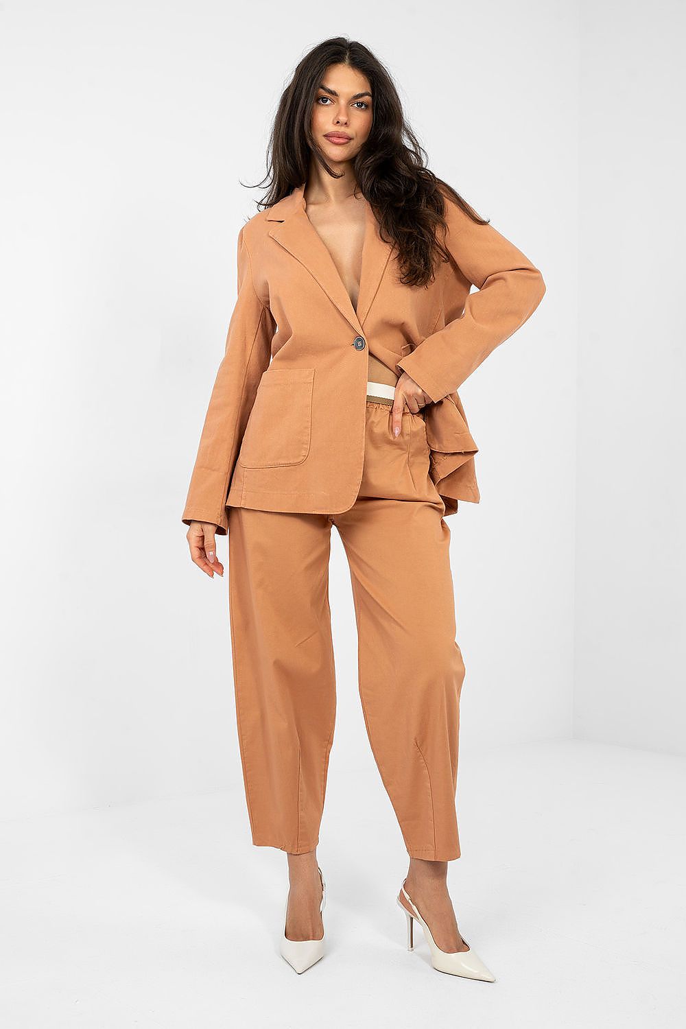  Pantalon femme model 224187 Italy Moda 