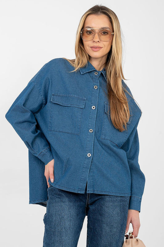  Chemise manche longue model 224204 Italy Moda 