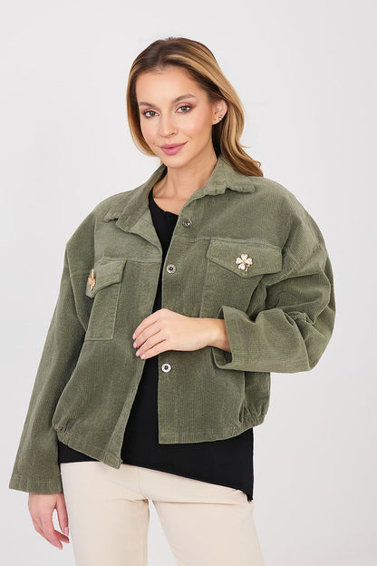 Veste en velours côtelé model 224986 Rue Paris 