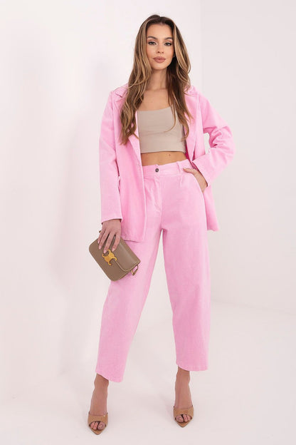  Pantalon en velours côtelé model 224999 Rue Paris 