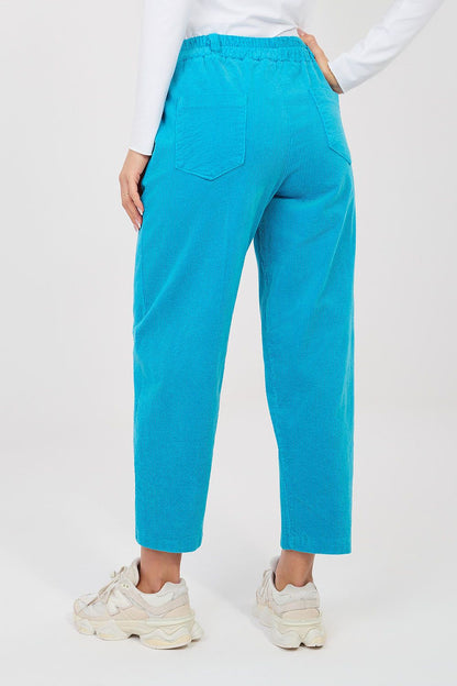  Pantalon en velours côtelé model 225086 Rue Paris 