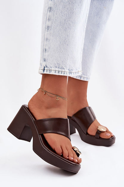  Des mules à talons model 225376 Step in style 