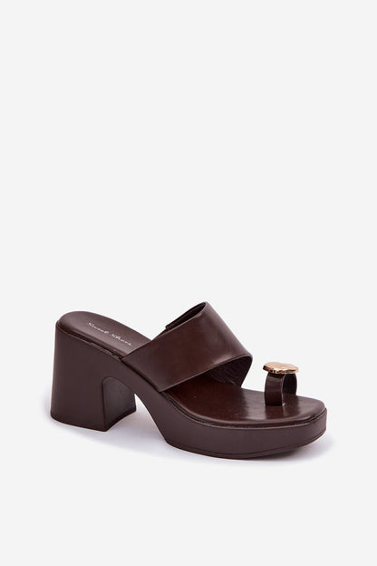 Des mules à talons model 225376 Step in style 