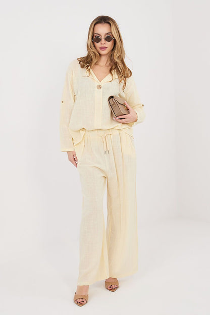  Pantalon femme model 225496 Italy Moda 