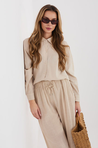 Chemise manche longue model 225516 Italy Moda 