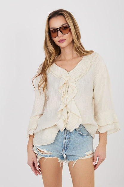 Chemise manche longue model 225519 Italy Moda 