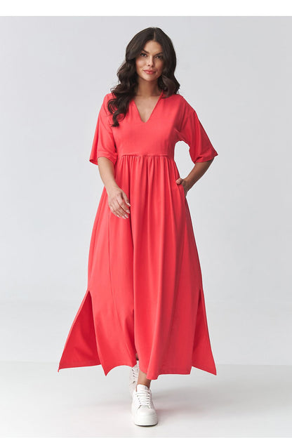  Robe de jour model 225635 Makadamia 