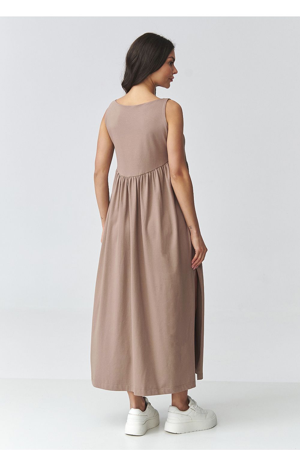 Robe de jour model 225637 Makadamia 