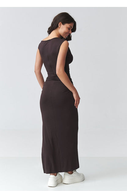  Robe de jour model 225653 Makadamia 