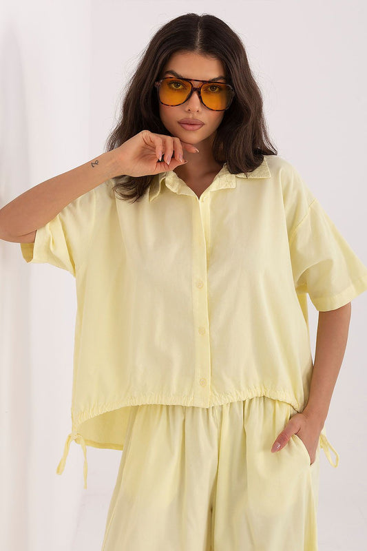  Chemise manche courte model 226015 Italy Moda 