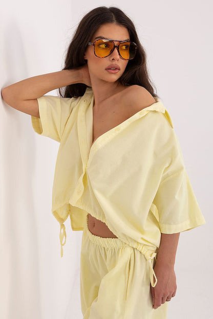  Chemise manche courte model 226015 Italy Moda 