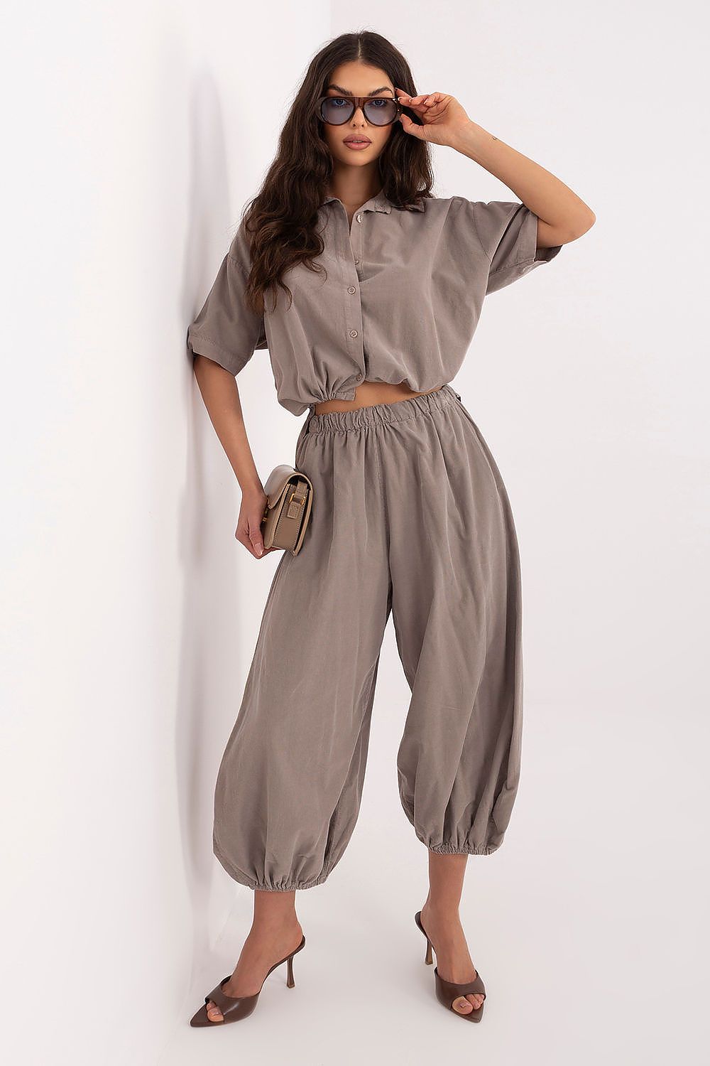  Chemise manche courte model 226016 Italy Moda 