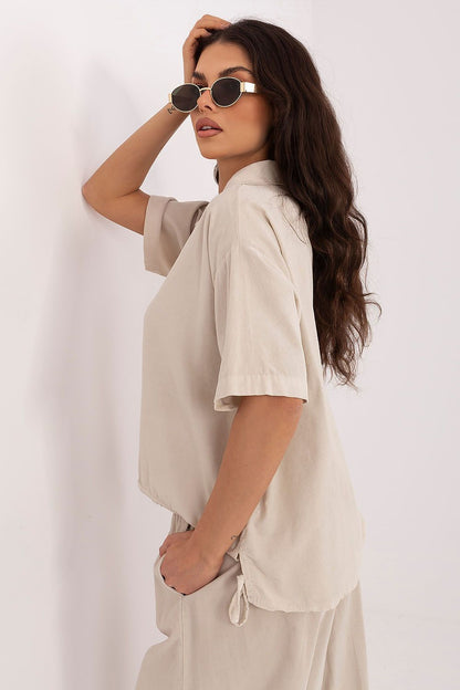  Chemise manche courte model 226019 Italy Moda 